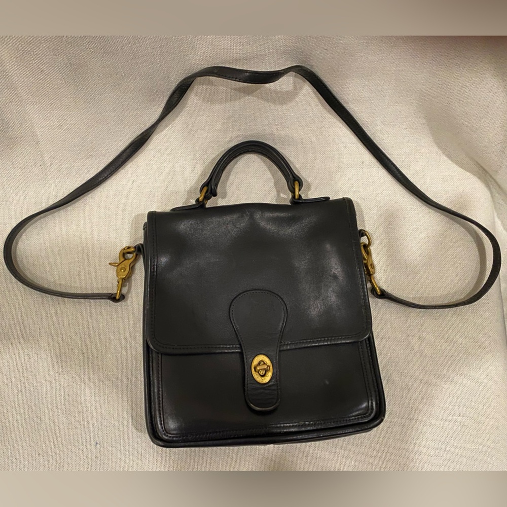 Vintage Coach Station Bag: #5130